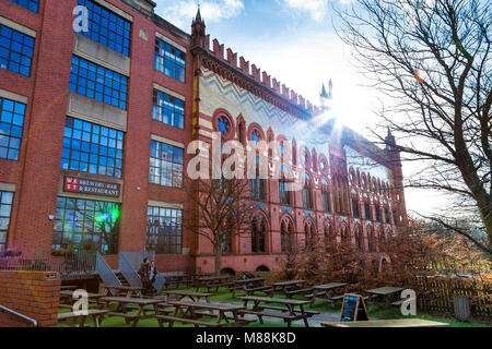 Brasserie de l'Ouest dans le Templeton Building, Glasgow, Ecosse Banque D'Images