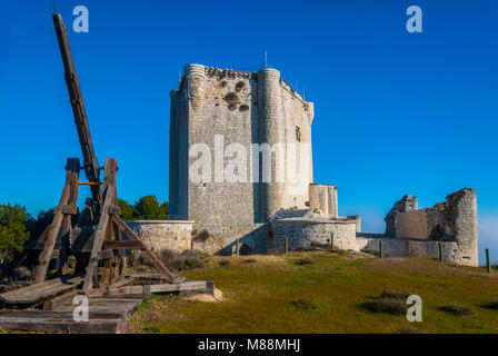 forteresse en pierre du château Banque D'Images