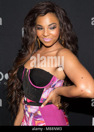 LAS VEGAS, NV - 30 août : Ashanti à lune de nuit au Palms Casino Resort le 30 août 2013 à Las Vegas, Nevada. Kabik/MediaPunch : crédit. Banque D'Images