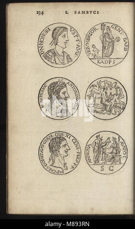 Emblèmes aliqvot nvmmis antiqvi operis cvm (1564) (14768904223) Banque D'Images