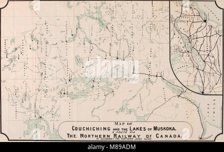 Saison d'excursion, 1878, chemin de fer du Nord du Canada et des grands lacs et de la rampe (1878) (14776160574) Banque D'Images