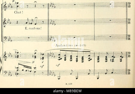 Fêtes d'Alsace ; opéra comique en trois actes. Livret de Paul Milliet (1921) (14595776890) Banque D'Images