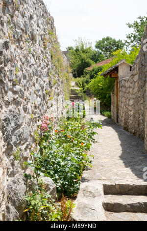 Počitelj Pocitelj ou ville ancienne près de Mostar, Bosnie-Herzégovine Banque D'Images