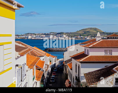 Praia da Vitoria, l'île de Terceira, Açores, Portugal Banque D'Images