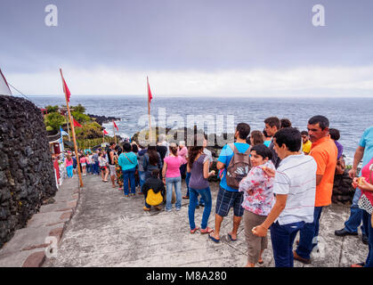 Esprit Saint célébration Fête sur l'île de Sao Jorge, Açores, Portugal Banque D'Images