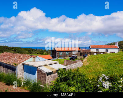 Lajes das Flores, l'île de Flores, Açores, Portugal Banque D'Images