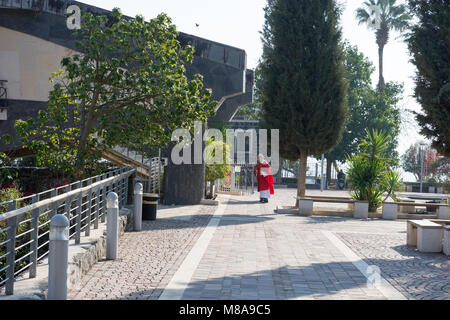 Le Fransican monastère à Capharnaüm sur la mer de Galilée, Israël Banque D'Images