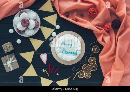 gâteau d’anniversaire Banque D'Images