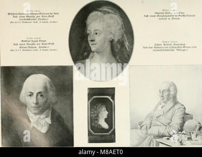 Goethe und sein Kreis dargestellt und erläutert ; en 651 Abbildungen, mit einer Einführung in das Verständnis von Goethes Persönlichkeit (1922) (14776594742) Banque D'Images