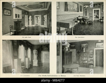 Goethe und sein Kreis dargestellt und erläutert ; en 651 Abbildungen, mit einer Einführung in das Verständnis von Goethes Persönlichkeit (1922) (14777630575) Banque D'Images