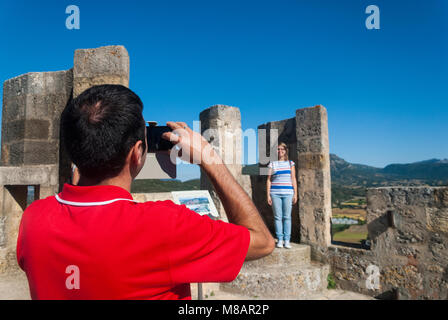 Fotografiando paisajes con el movil Banque D'Images