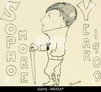 Haverford College Athletic et annuel 1900 livre de classe (1900) (14781989731) Banque D'Images