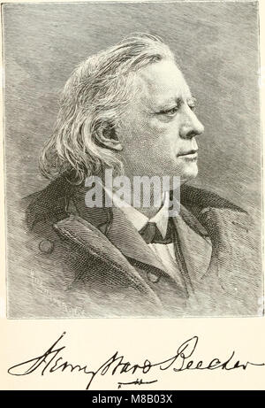 Henry Ward Beecher- un croquis de sa carrière- avec les analyses de son pouvoir comme un prédicateur, conférencier, orateur et journaliste, et d'incidents et de réminiscences de sa vie (1887) (14593388338) Banque D'Images