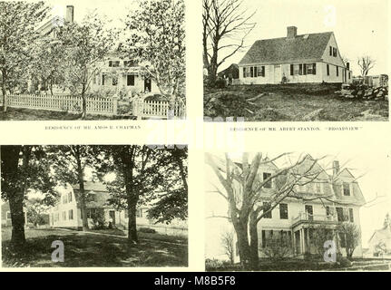 Groton - Historique historique et descriptive comprenant des croquis relatifs à Groton Heights, Center Groton, Poquonnoc, pont de Noank, mystique, et Old Mystic, Connecticut (1909) (14776263761) Banque D'Images