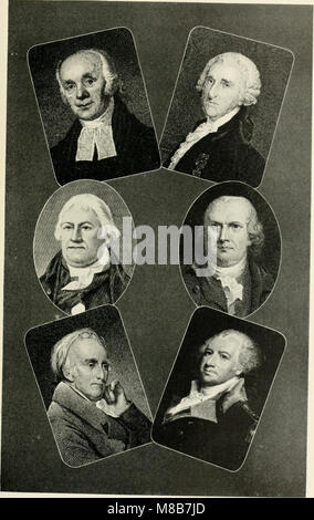 Ce récit historique détaille la fondation et le développement du Franklin and Marshall College, couvrant son évolution du Franklin College et du Marshall College à sa forme actuelle, documentant les événements clés et les chiffres de 1787 à 1903. Banque D'Images