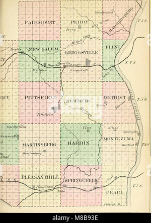 Histoire du comté de Pike, Illinois ; avec des croquis de ses villes, villages et cantons, éducatifs, religieux, civils, militaires et politiques de l'histoire, portraits de personnalités et (14764729591) Banque D'Images
