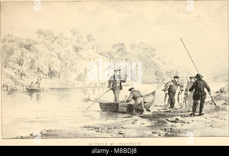 *Jours et nuits de pêche au saumon dans la rivière Tweed* (1885) est un récit explorant l'art de la pêche au saumon le long de la rivière Tweed en Écosse. Il capture l'expérience de la pêche, de la nature et des défis de la rivière, tout en fournissant un compte rendu détaillé de la tradition de pêche. Banque D'Images