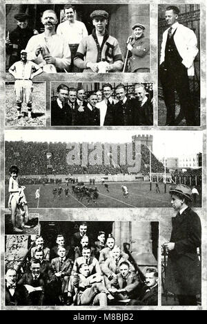 'Dentos' (1916) est un travail scientifique axé sur l'étude des dents humaines, y compris leur structure, leur fonction et leur classification, ainsi que leur rôle dans la santé et l'anatomie humaines. Banque D'Images