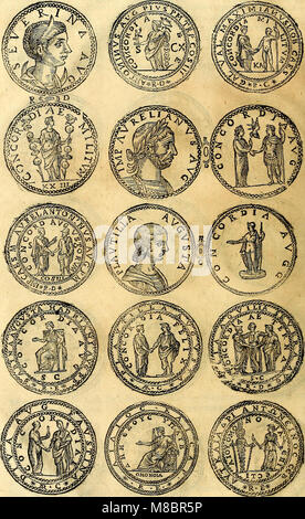 Dialoghi di d. Antonio Agostini arcivescovo de Tarracona ; sopra le medaglie, iscrizioni, e altre antichita- (1698) (14561944257) Banque D'Images