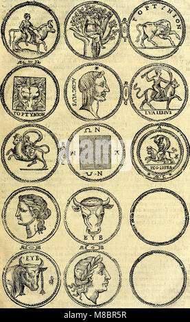 Dialoghi di d. Antonio Agostini arcivescovo de Tarracona ; sopra le medaglie, iscrizioni, e altre antichita- (1698) (14561980667) Banque D'Images
