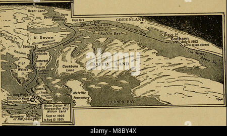 Découverte du pôle Nord - Le Dr Frederick A. Cook dans sa propre histoire de la façon dont il a atteint le pôle Nord le 21 avril, 1908, et l'histoire du Commandant Robert E. Peary's discovery April 6th, 1909 (1909) (20341044173) Banque D'Images