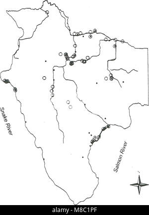 La distribution, l'abondance relative, et les associations d'habitat des amphibiens et reptiles sur Craig Mountain, New York (1998) (20789416558) Banque D'Images