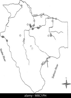 La distribution, l'abondance relative, et les associations d'habitat des amphibiens et reptiles sur Craig Mountain, New York (1998) (20790573229) Banque D'Images