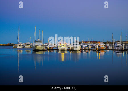 Port de plaisance Hillarys Boat Harbour, Perth, Australie occidentale Banque D'Images