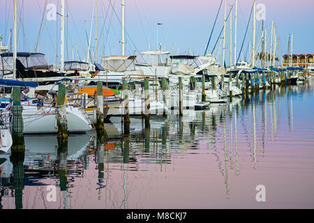 Port de plaisance Hillarys Boat Harbour, Perth, Australie occidentale Banque D'Images