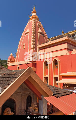 Mahalaxmi Temple Hindou Panjim Goa Inde Banque D'Images