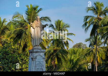 Jésus statue cathédrale Sé Old Goa Inde