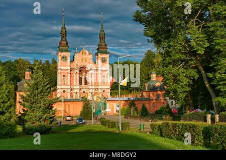 Sanctuaire Marial Baroque en Mazurie Swieta Lipka, - l'une des plus célèbres églises en Pologne Banque D'Images