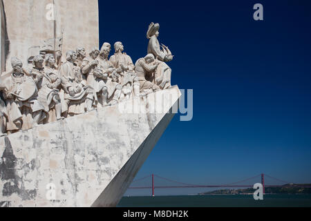 Lisbonne - Monument des Découvertes Banque D'Images