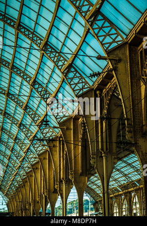 Station de Train - Gare de Nice Ville de Nice - Côte d'Azur, France Banque D'Images