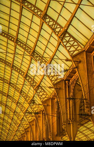 Station de Train - Gare de Nice Ville de Nice - Côte d'Azur, France Banque D'Images