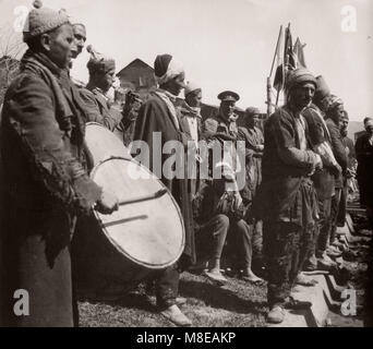 1943 - kurdes en Syrie Akbis ou Meiden Ekbis Maidan, près d'Alep Banque D'Images