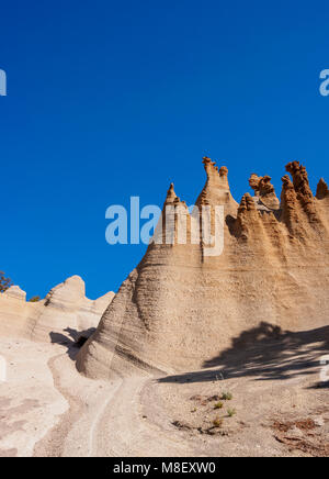 Paisaje Lunar, rock formation, la Lune Paysage, Vilaflor, Tenerife, Îles Canaries, Espagne Banque D'Images