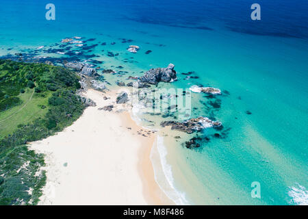 L'Australie, Nouvelle Galles du Sud, de la mer et de la plage, de Bermagui Banque D'Images