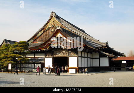 Palais de Ninomaru, château de Nijo, Kyoto, Japon Banque D'Images