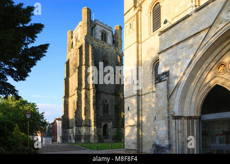 La Cathédrale de Chichester Chichester West Sussex England Banque D'Images