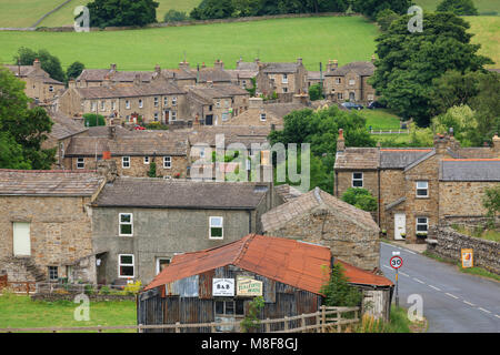 Hawes Wensleydale Richmondshire North Yorkshire Angleterre Banque D'Images