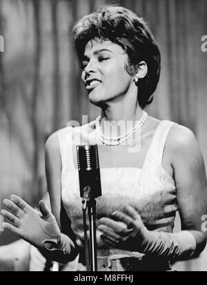 Dorothy Dandridge. Portrait de l'actrice et chanteuse américaine, Dorothy Jean Dandridge (1922-1965). Banque D'Images