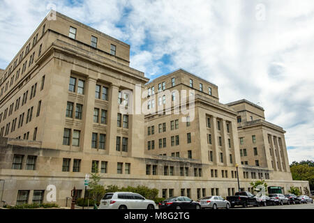 Stewart Lee Udall Ministère de l'intérieur, Ministère de l'Intérieur des États-Unis, 1849 C Street NW, Washington DC Banque D'Images