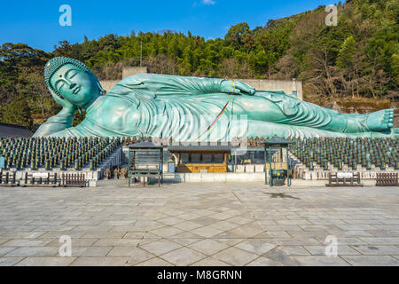 Dans Nanzoin Sasaguri, la Préfecture de Fukuoka, au Japon. Banque D'Images