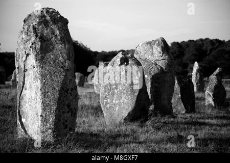 Karnac, Bretange, France Banque D'Images