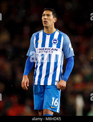 Brighton & Hove Albion's Leonardo Ulloa Banque D'Images