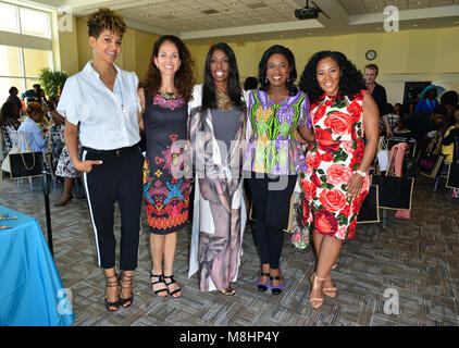 Miami, FL, USA. 16 Mar, 2018. assiste à la 13e édition de Jazz dans les jardins de l'impact des femmes Déjeuner au Centre Kovens CRF au nord de Miami le 16 mars 2018 à Miami, en Floride. Credit : Mpi10/media/Alamy Punch Live News Banque D'Images