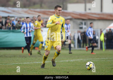 FC ANINOASA VS PETROLUL PLOIESTI, LIGA A 3 A ROMANIA SEZONUL 2017-2018 , 17.03.2018 Banque D'Images