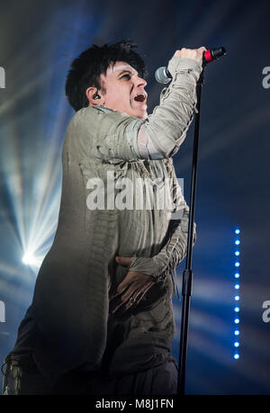 Middlesbrough, Royaume-Uni. 17 mars 2018. Corneille en live à l'Empire de Middlesbrough. Crédit photo : Tracy Daniel / Alamy nouveau Live Banque D'Images