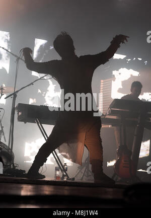 Middlesbrough, Royaume-Uni. 17 mars 2018. Corneille en live à l'Empire de Middlesbrough. Crédit photo : Tracy Daniel / Alamy nouveau Live Banque D'Images